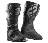 Bogotto MX-3 Camo Stivali motocross, nero-grigio, taglia 45 per donne
