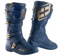 Bogotto MX-5 Stivali motocross, blu-oro, taglia 43 per donne