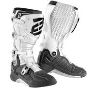 Bogotto MX-7 G Stivali motocross, nero-bianco, taglia 39 per donne