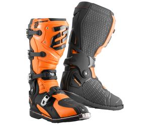 Bogotto MX-7 S Stivali motocross, nero-arancione, taglia 44 per donne