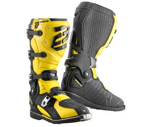 Bogotto MX-7 S Stivali motocross, nero-giallo, taglia 42 per donne