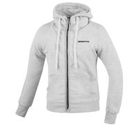 Bogotto R-Ace Felpa con cappuccio e zip da moto da donna, grigio, Taglia L