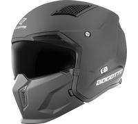 Bogotto Radic 22.06 Casco, nero opaco, S