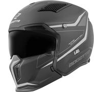 Bogotto Radic WN-ST 22.06 Casco, grigio/nero, Taglia XL