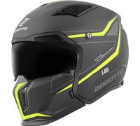 Bogotto Radic WN-ST 22.06 Casco, nero-giallo, taglia 2XL per maschi