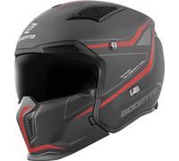 Bogotto Radic WN-ST 22.06 Casco, nero-rosso, taglia S per maschi