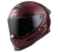 Bogotto Rapto Carbon Casco, rosso, taglia XL per maschi