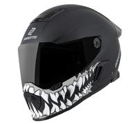 Bogotto Rapto Jaws Casco, nero-grigio, taglia L per maschi
