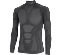 Bogotto Ripped-Z Camicia funzionale Winter Longsleeve, nero, Taglia L/XL