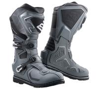 Bogotto RMX3 Stivali impermeabili da Enduro / Motocross, nero-grigio, taglia 45 per maschi