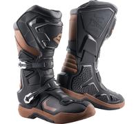Bogotto RMXA stivali da enduro / motocross impermeabili, nero-marrone, taglia 44 per maschi
