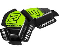 Bogotto Sport Cursore ginocchio, nero-giallo per maschi