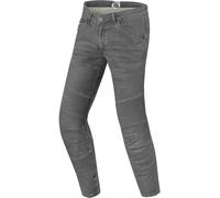 Bogotto Streton Jeans da moto, grigio, taglia 32 36 per maschi