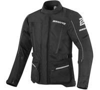 Bogotto Tampar Tour impermeabile Giacca tessile moto, nero, Taglia XL