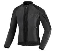 Bogotto Tek-M impermeabile Ladies Moto Giacca in Pelle / Tessuto, nero, taglia XL per donne