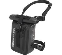 Bogotto Terreno Roll-Top Borsa a coscia impermeabile, nero, taglia 0-5l