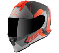 Bogotto V151 Sacro Casco, nero opaco/arancione, Taglia XL