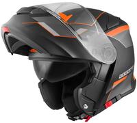 Bogotto V271 Delta Casco, nero opaco/arancione, Taglia XS