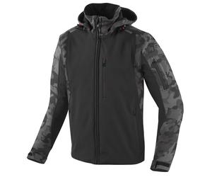 Bogotto Win-D Camo Giacca tessile da moto, nero-multicolore, taglia 2XL per maschi