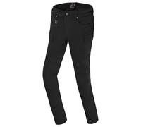 Bogotto Yagal Cargo Pantaloni tessili moto da donna, nero, taglia 28 32 per donne