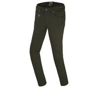 Bogotto Yagal Cargo Pantaloni tessili moto da donna, verde, taglia 32 36 per donne