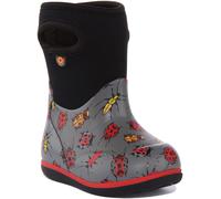 BOGS Bambino Bug Neo Tech Stampato Stivali Ragazzi Scarpe IN Grigio EU 37-42