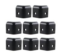 Boguish 8 protezioni angolari per altoparlanti da 1,14 '' per altoparlanti impilabili