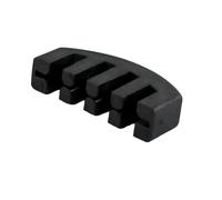 Boguish Silenziatore per violino in gomma per la pratica, artiglio muto per violino per strumenti musicali a corda