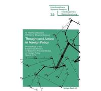 BOHAM SHAPIRO Thought and Action in Foreign Policy (Tascabile)