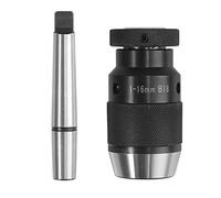 Bohaner MT2-B18 Mandrino autoserrante senza chiave per tornio, autoserrante kit mandrino per trapano accurato