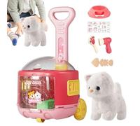 Bohany Animali interattivi | Animali di peluche che camminano e parlano per gioco simbolico - Animali di peluche realistici per gioco simbolico di bambini e ragazze compleanno regali per bambini