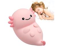Bohany Axolotl - Lampada da camera da , luce Axolotl,Lampada da notte da toccare, per lampada da notte carina Axolotl per, lampada tattile in silicone, luce notturna per cameretta dei bambini