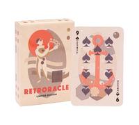 Bohany Carte 'Oracolo, Gioco Di Meditazione Giocattolo Di Carta, Mazzo da 54 Carte da Gioco in Stile Retrò, Per Donne, Uomini, Giovani, Amici, Principianti, per Apprendimento a Divinazione