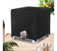 Bohany Copertura per serbatoio dell'acqua, parasole per esterni, 1000 l, per patio, prato, giardino, pioggia, contro forti venti esterni