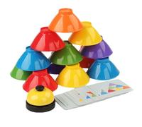 Bohany Gioco impilabile per bambini - Arcobaleno Bowl Gioco di interazione Genitori-Bambino con anelli impilabili per ragazze