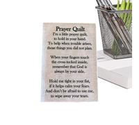 Bohany Pannelli Quadrati Per Trapunta Di Preghiera | Forniture Preghiera Cristiana - Pannello Trapunta Con Simbolismo E Poesia | Per Quilters Gruppi Chiesa Famiglie Meditazione Casa Donne Uomini