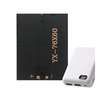 Bohany Piccoli pannelli, 5 pezzi, 5,5 V, piccole celle fotovoltaiche, generatore impermeabile, gadget per esterni per piccoli ventilatori, luce a LED, per viaggi, escursioni, campeggio