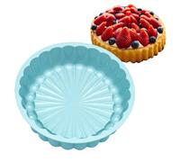 Bohany Stampo per torta in silicone antiaderente Charlotte,strumento di cottura fai da te per,strumento a forma di sole,Stampo rotondo in silicone per cheesecake,Brownie, Flan,Cioccolato