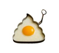 Bohany Stampo per uova, speciale stampo per pancake, resistente al calore per formare frittelle, utensili da cucina per colazione, campeggio e preparazione di pasti