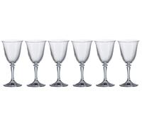 Bohemia Kleopatra set 6 calici vino rosso cl 36 in cristallo