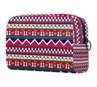 Bohemia - Trousse per cosmetici, da donna, per articoli da toeletta da viaggio, grande, pratica borsa organizer con cerniera, Multi, 18.5x7.5x13cm/7.3x3x5.1in, Beauty case