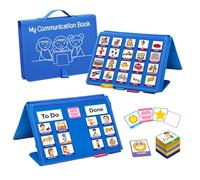 BOHEMIABY Agenda Visiva Bambini Autismo Libro, Calendario Bambini con Tabella Delle Ricompense, Routine Piano Bambini Giornaliera con 196 Carte, Adatto Famiglie Scolastiche, Adhd Autismo