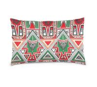 Bohemian Colorful Patterns Standard/Queen Size pillowscase federe cotone liscio morbido traspirante fundas de seda para almohadas 50,8 x 76,2 cm Set di 2