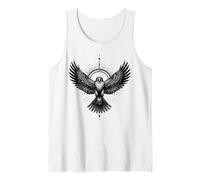 Bohemian Hawk Mystical Bird Graphic Nativ Animal Spiritual Canotta