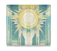 Bohemian Tarot Astrology Color Star Moon Leather Registration and Insurance Card Holder Truck Accessori per qualsiasi auto, camion, moto, rimorchio o barca, Bohemian Tarot Astrologia stella colore
