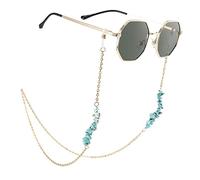 Bohend Boho Turchese Catena di occhiali da sole Oro Bohémien Catena per occhiali Donne Accessori per occhiali Per Occhiali da vista e occhiali da sole