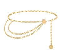 Bohend Punk Cerchio Catena in vita Oro Metallico Catena del corpo Moda Jeans Gonna Accessori Per Donne E Ragazza