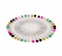 Bohin - Bohin Colorata (30 x 0.60mm) Testa di Perla Perni - 40 Pezzi