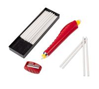 Bohin Chalk Pencil Refillable Cartridge Set Matita di Gesso con Ricarica, Bianco, Taglia Unica