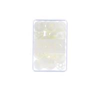 Bohin Chiusure a Scatto, Mixed, Bianco, 13mm, 8 unità
